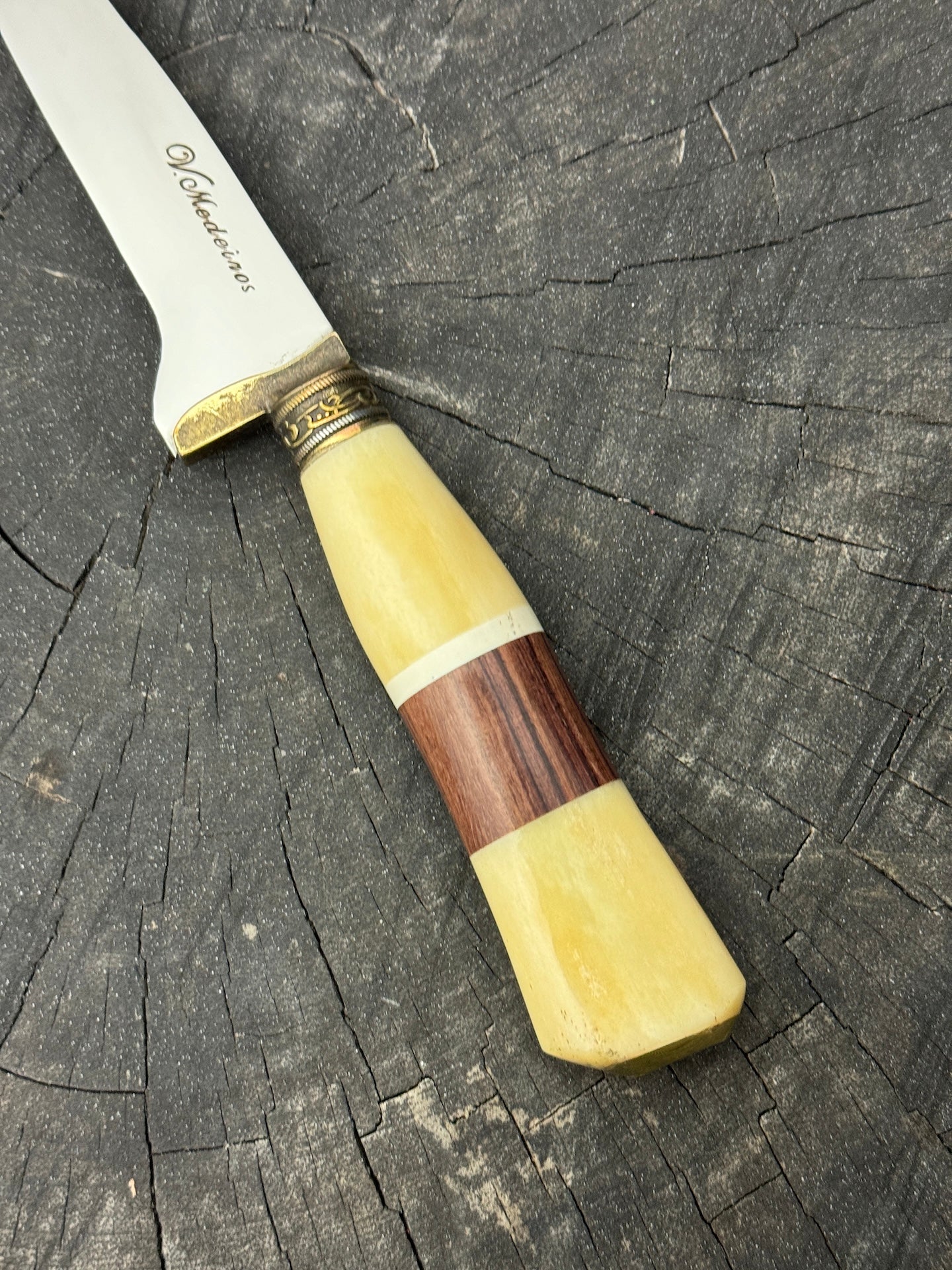 5" Boning Knife, Ostrich Bone, SS420 - 130mm