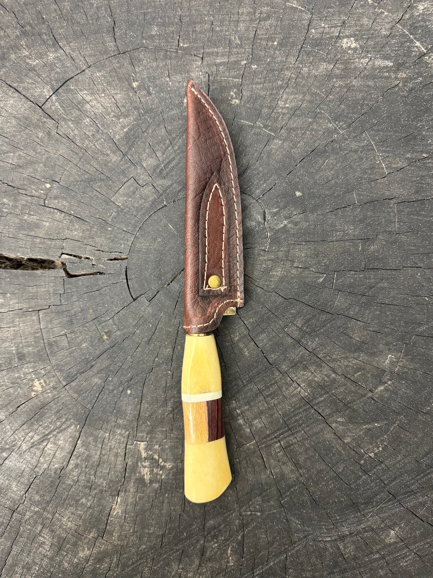 5" Boning Knife, Ostrich Bone, SS420 - 130mm
