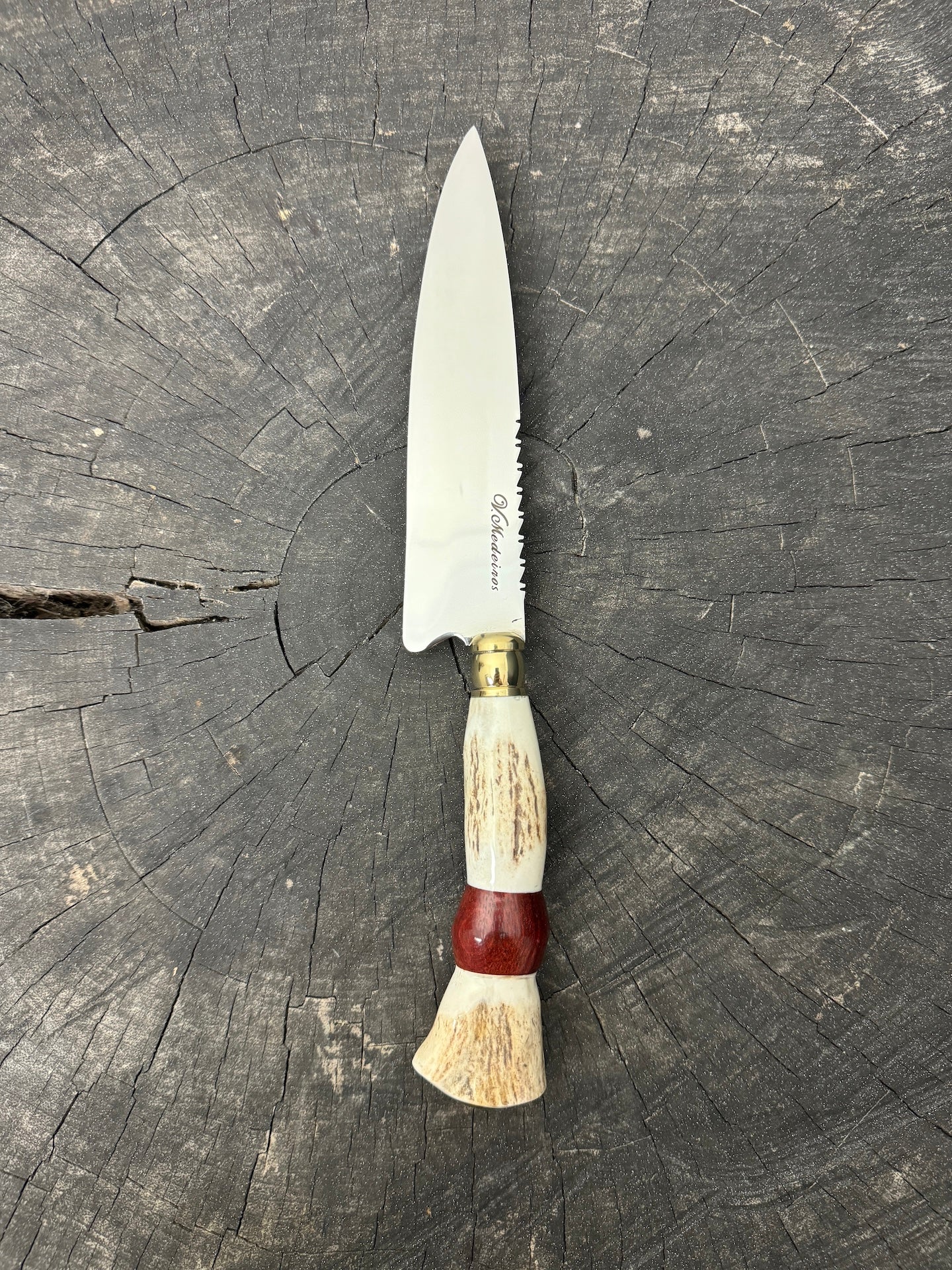 6" Utility Knife, Deer Antler, SS440 - 150mm