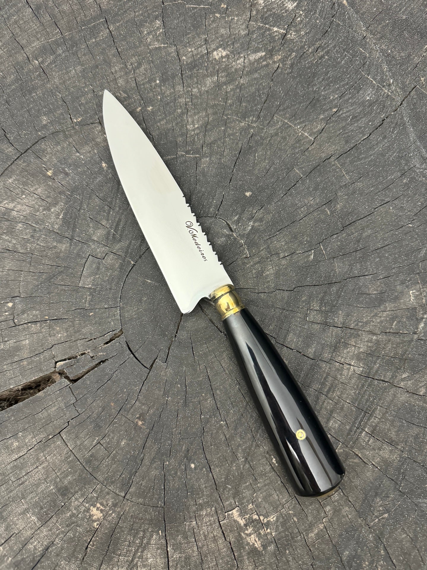 6" Utility Knife, Custom Block, SS440 - 150mm