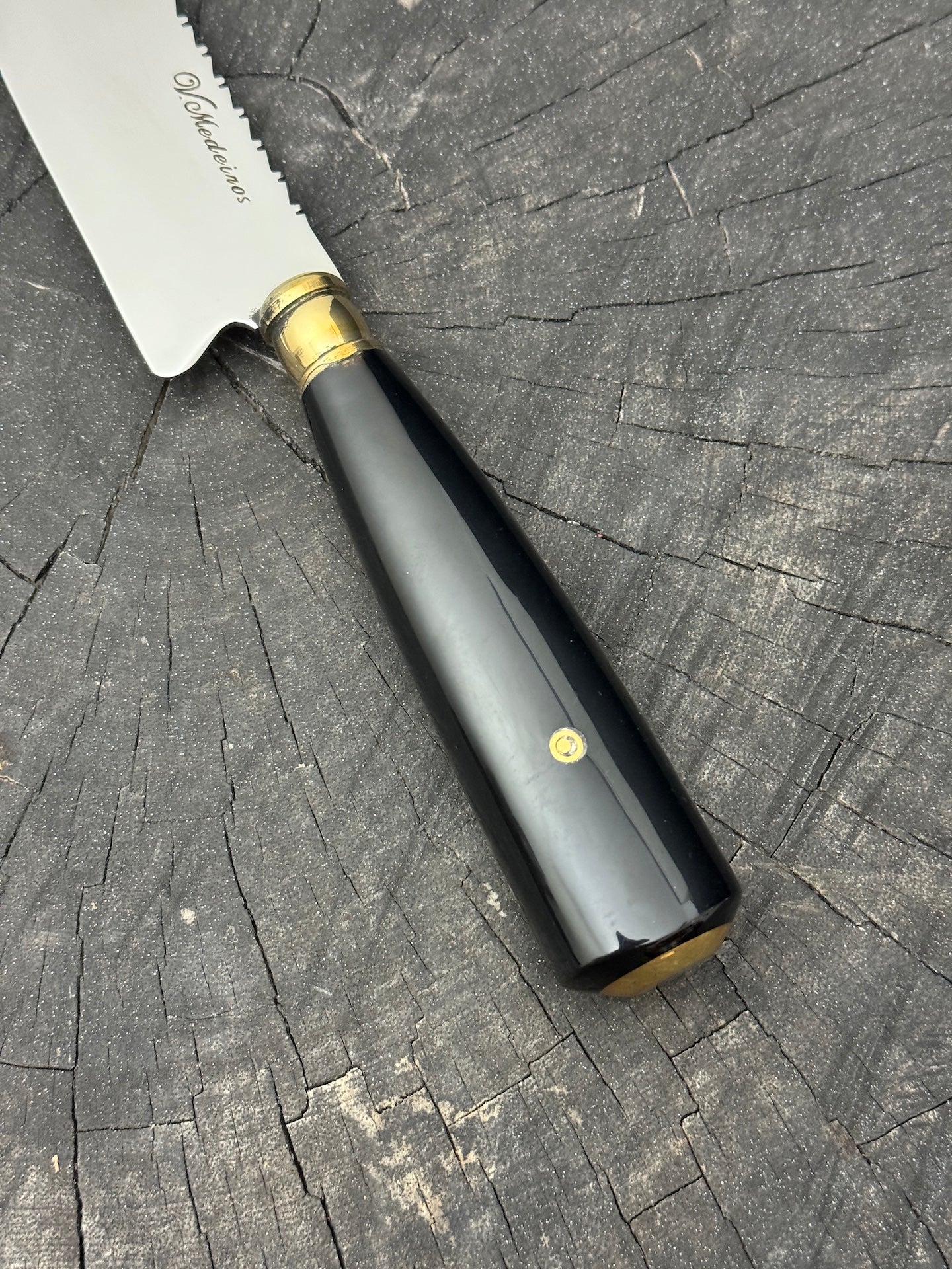 6" Utility Knife, Custom Block, SS440 - 150mm