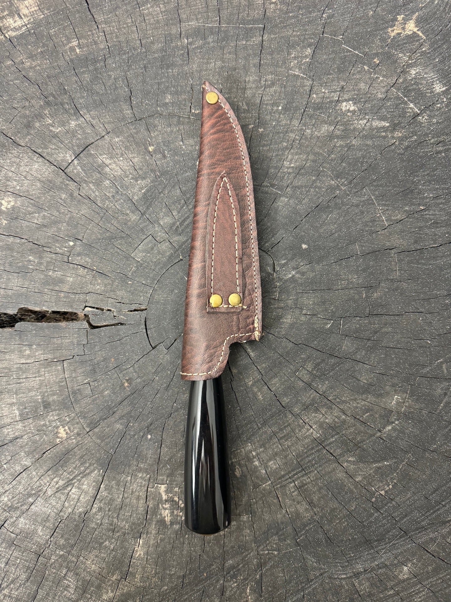 6" Utility Knife, Custom Block, SS440 - 150mm