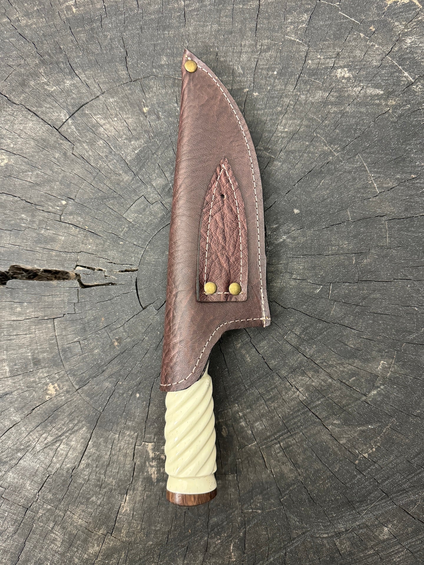 6" Picanha Knife, Ostrich Bone, SS440 - 150mm