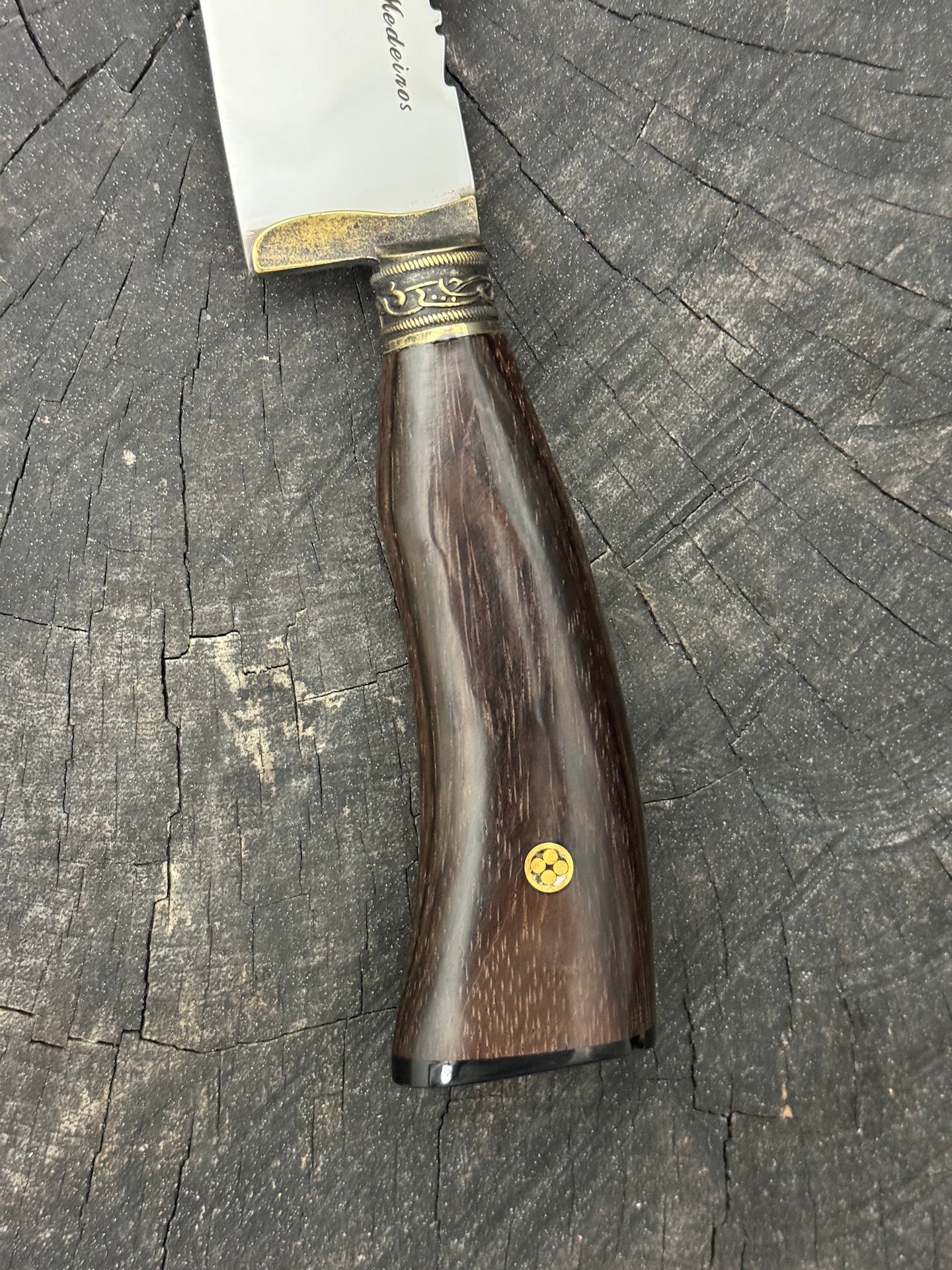 10" Chef Knife, Dark Imbuia Hardwood, SS420 - 250mm