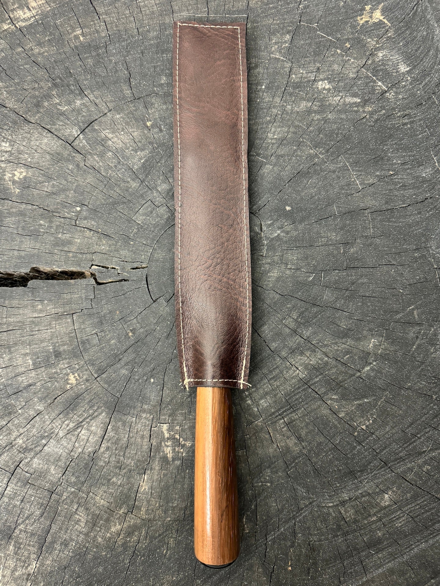 10" BBQ & Grill Fork, Native Hardwood, SS440