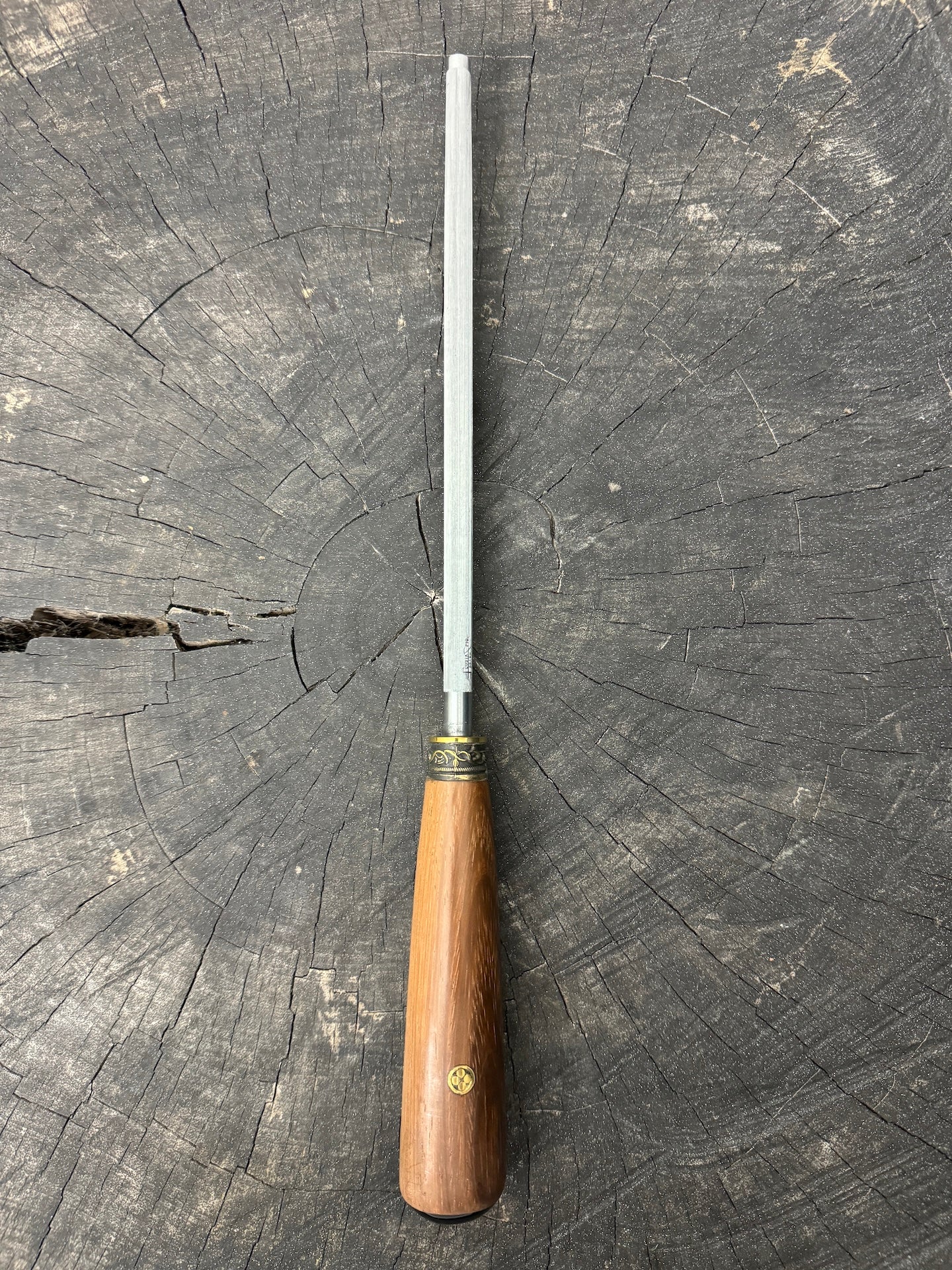 9" Sharpening Steel, Native Hardwood, 230mm