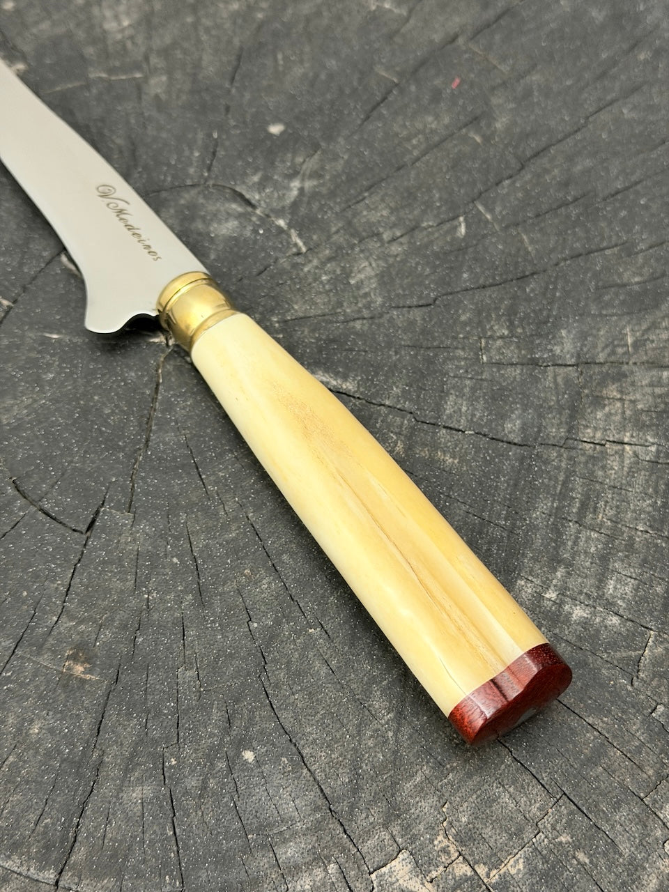 5" Boning Knife, Ostrich Bone, SS440 - 130mm