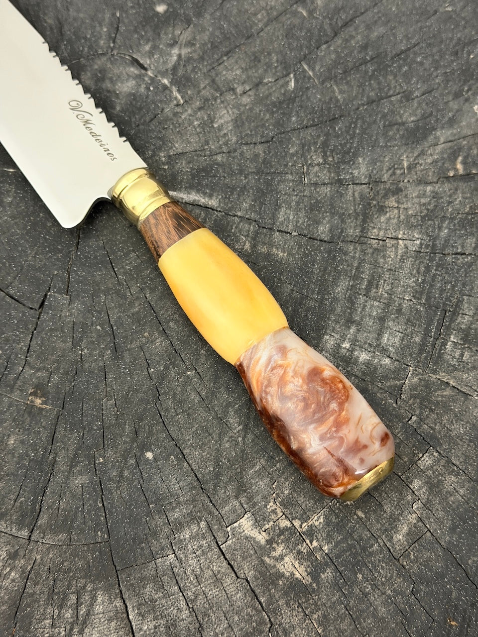 6" Utility Knife, Mixed Handle, SS440 - 150mm