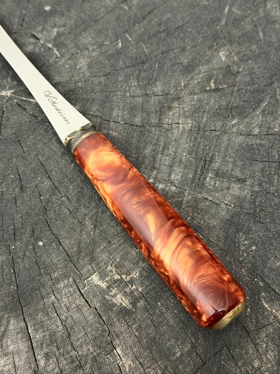 10" BBQ & Grill Fork, Inferno Custom Block, SS440 - 250mm