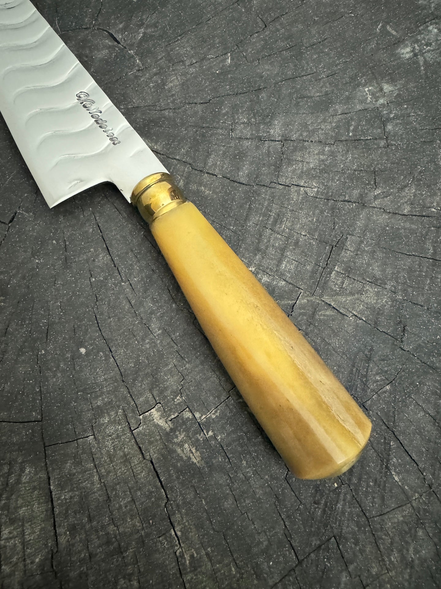 8" Branca Knife, Ostrich Bone, SS440 - 210mm