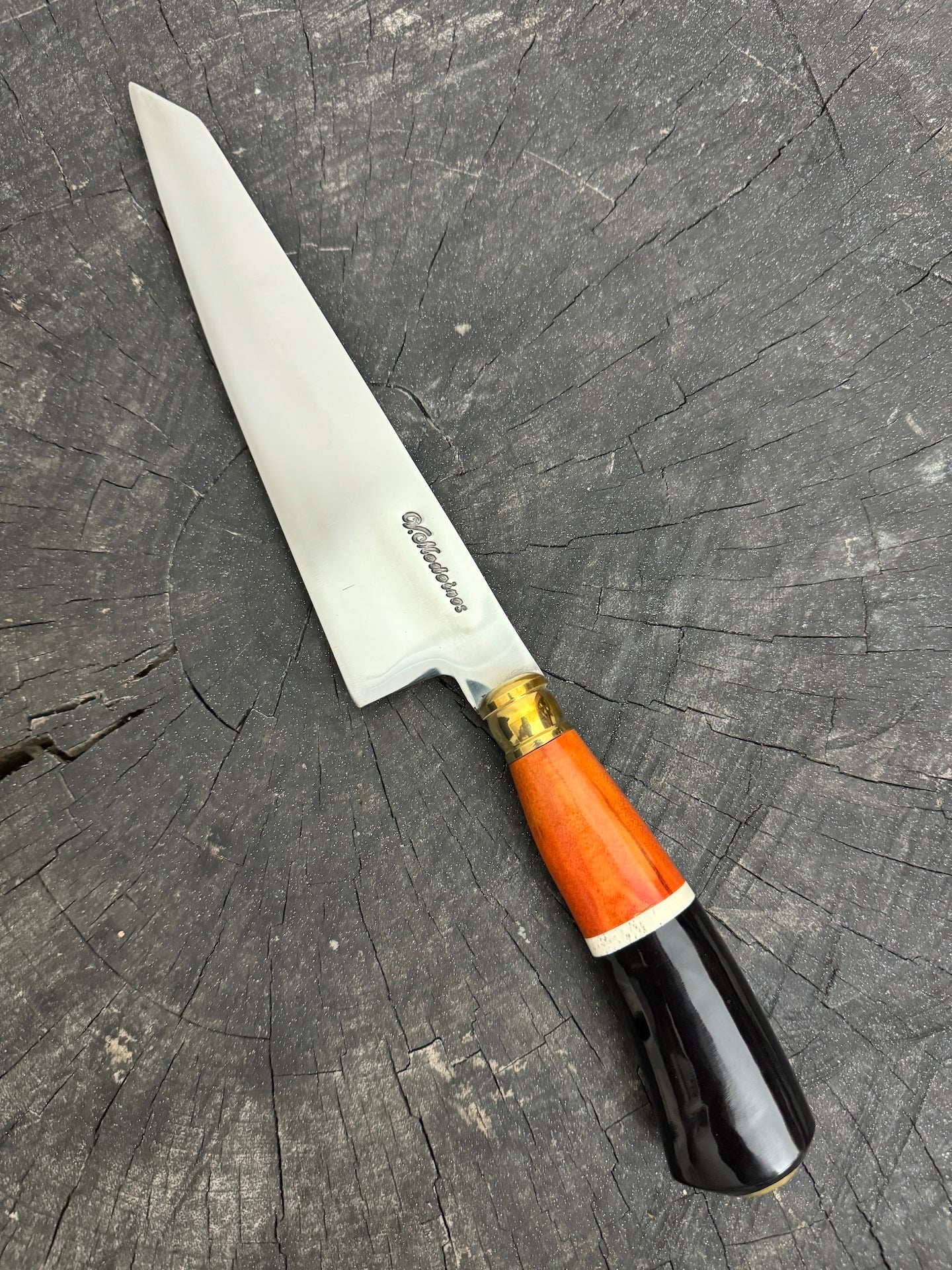 8" Branca Knife, Cherry Hardwood, SS440 - 210mm