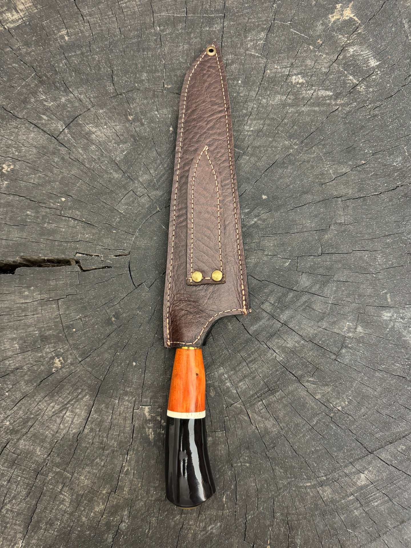 8" Branca Knife, Cherry Hardwood, SS440 - 210mm