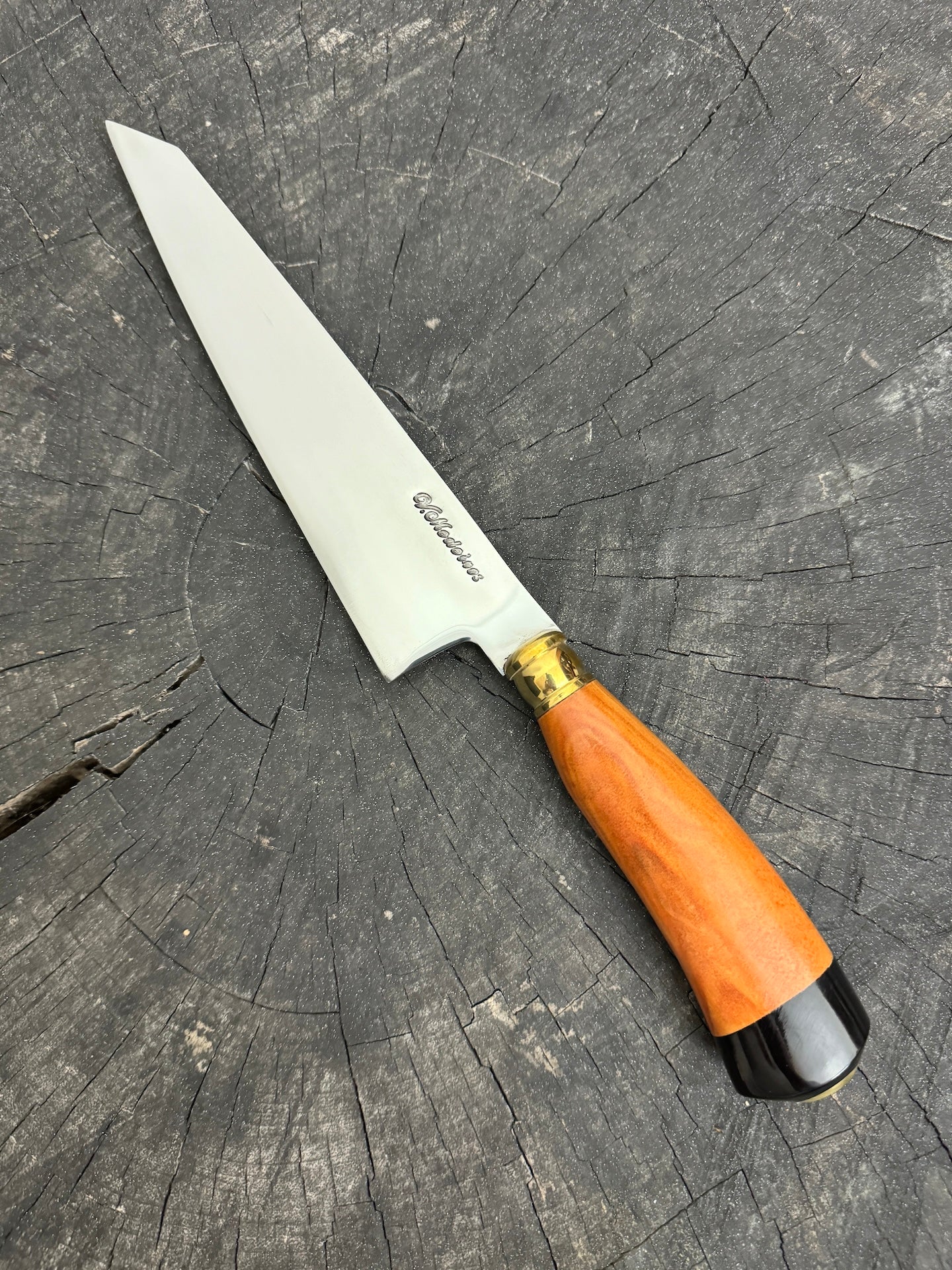 8" Branca Knife, Cherry Hardwood, SS440 - 210mm