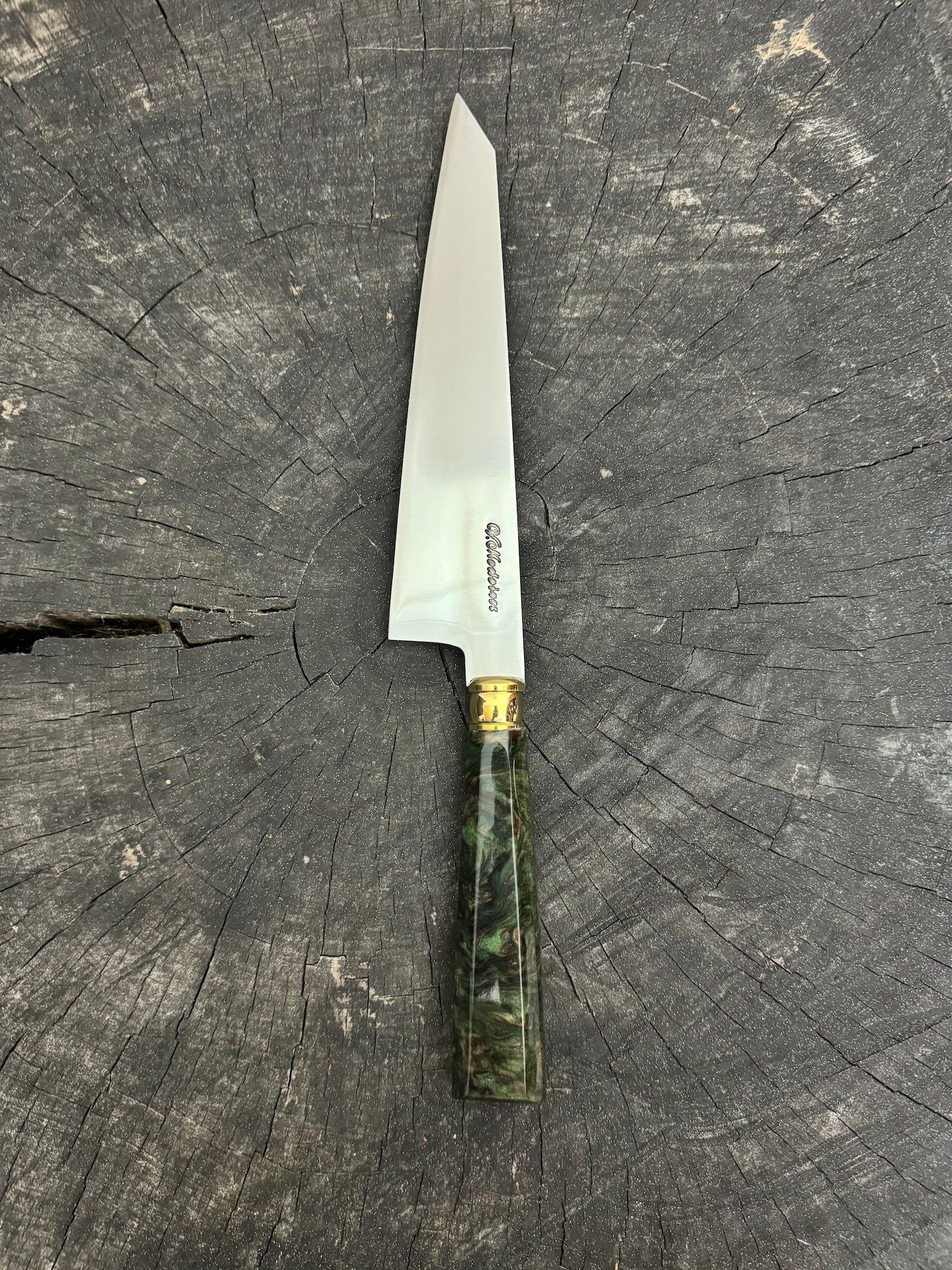 8" Branca Knife, Custom Block, SS440 - 210mm