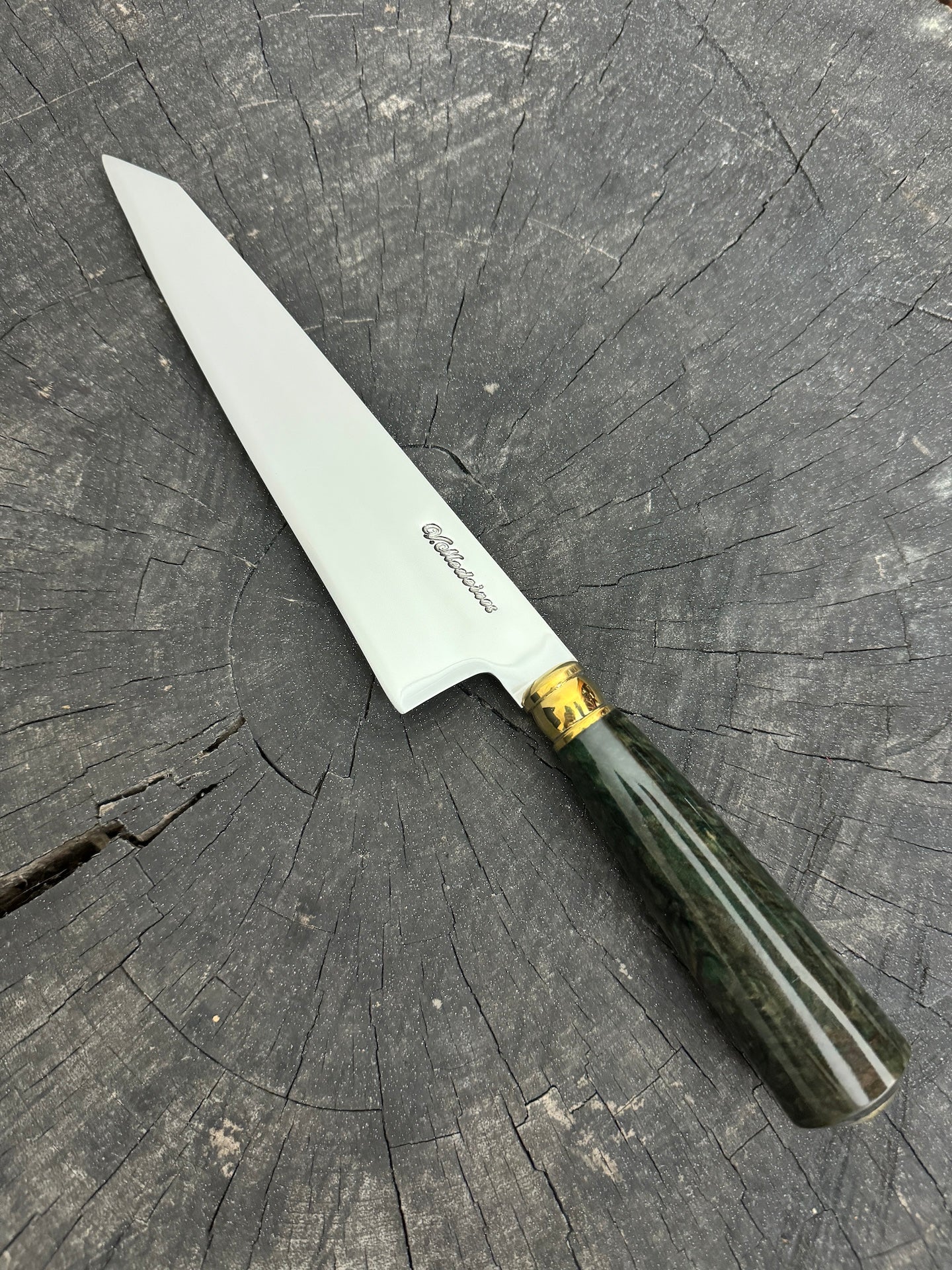 8" Branca Knife, Custom Block, SS440 - 210mm