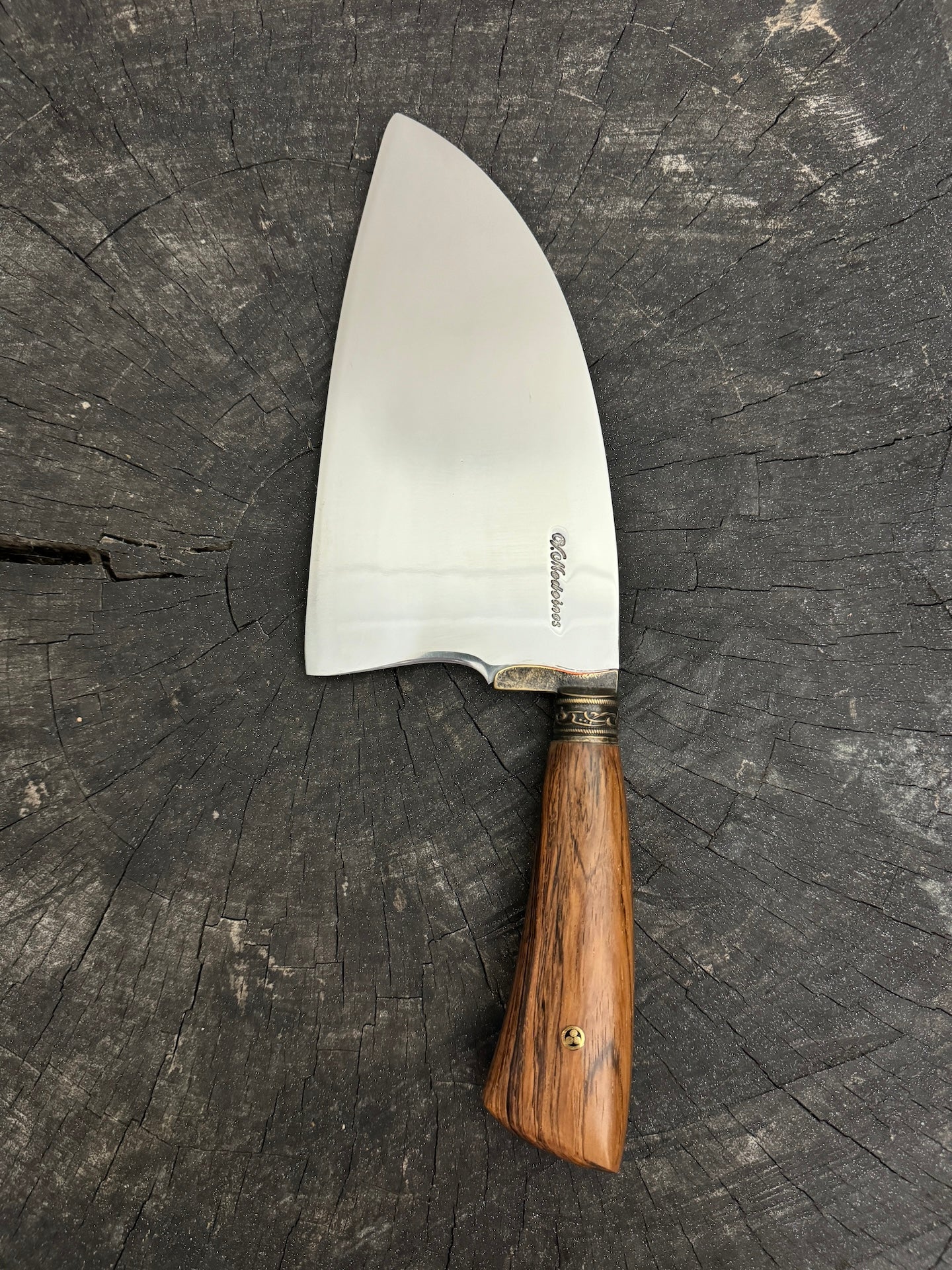 8" Cutelo / Cleaver, Jacaranda Hardwood, SS440 - 190mm