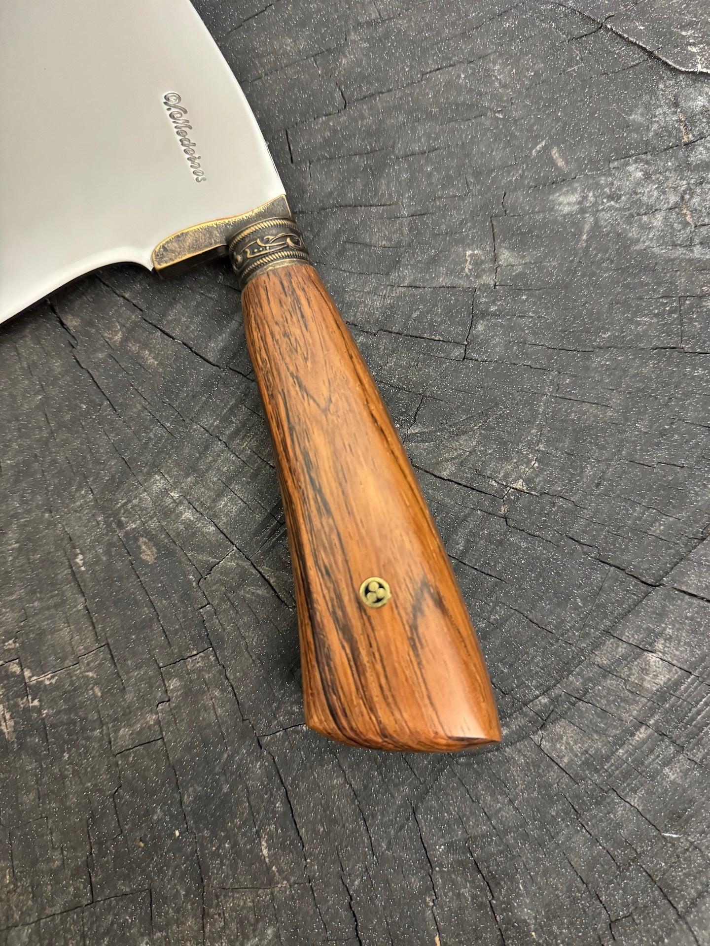 8" Cutelo / Cleaver, Jacaranda Hardwood, SS440 - 190mm