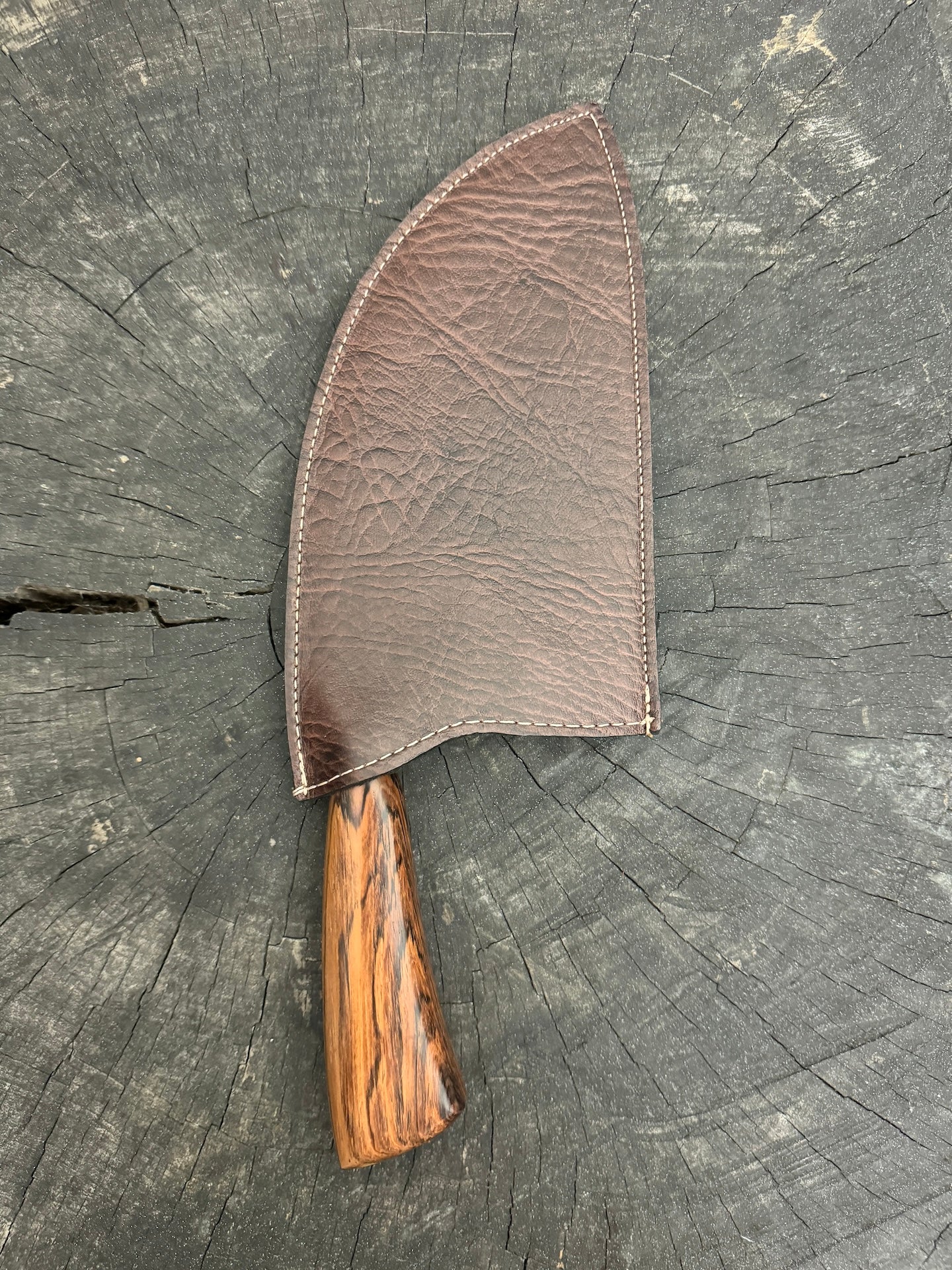 8" Cutelo / Cleaver, Jacaranda Hardwood, SS440 - 190mm