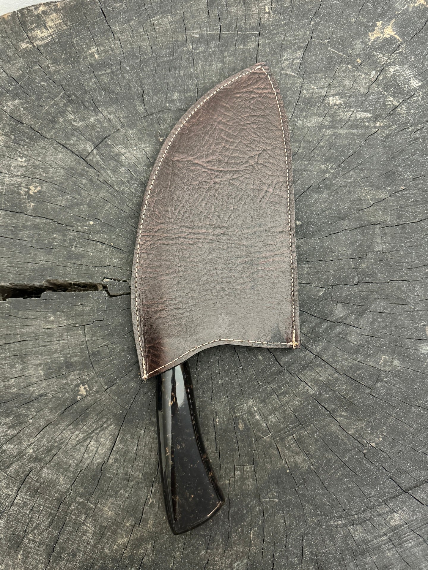 8" Cutelo / Cleaver, Custom Block, SS440 - 190mm