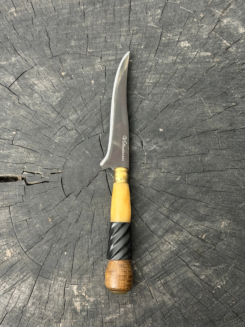 5" Boning Knife, Ostrich Bone & Ipê Hardwood, HCS1070 - 130mm