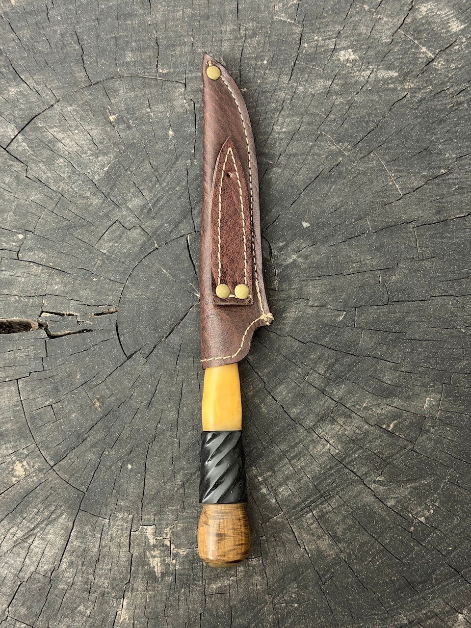 5" Boning Knife, Ostrich Bone & Ipê Hardwood, HCS1070 - 130mm