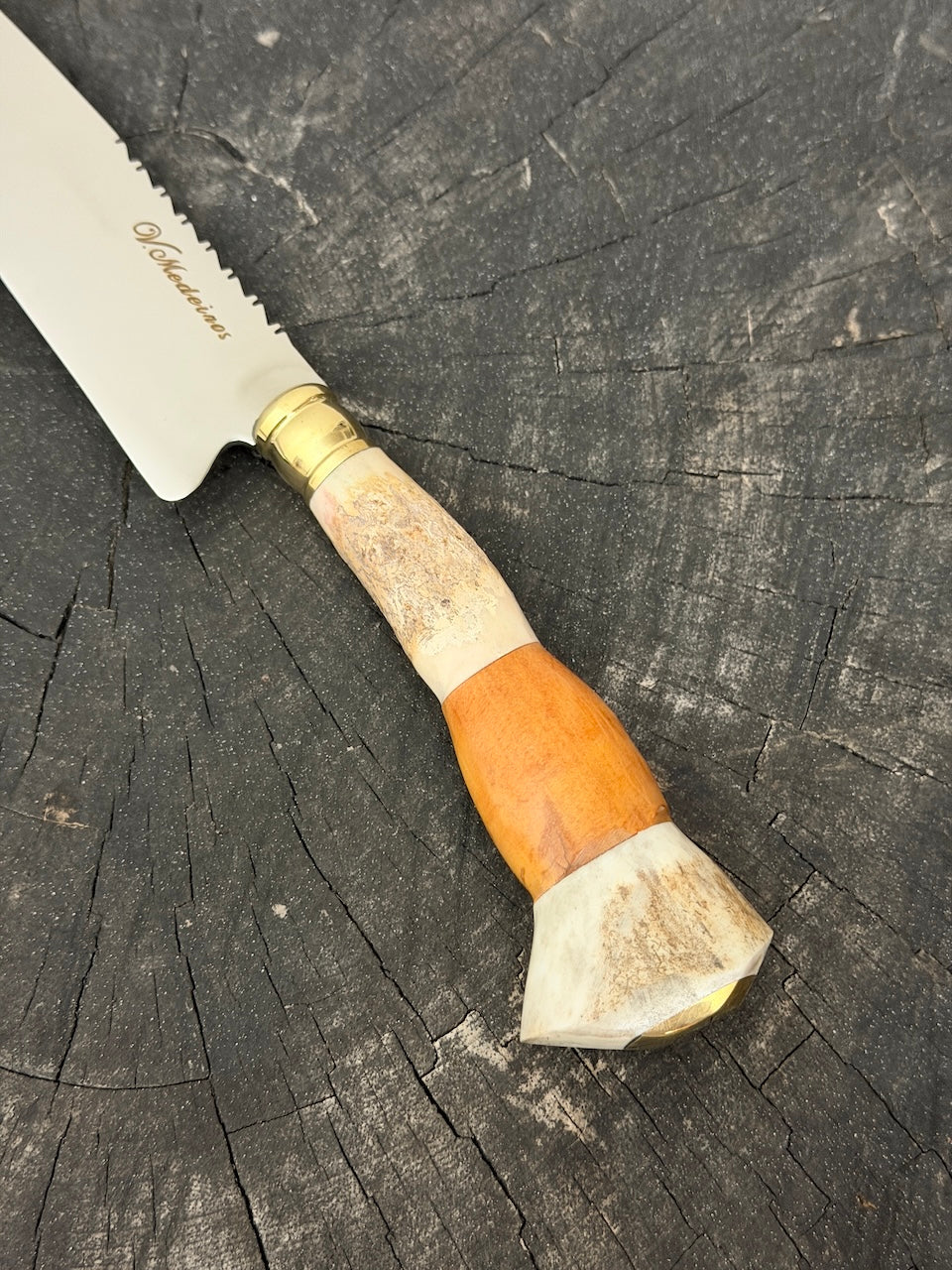 6" Utility Knife, Deer Antler, SS440 - 150mm
