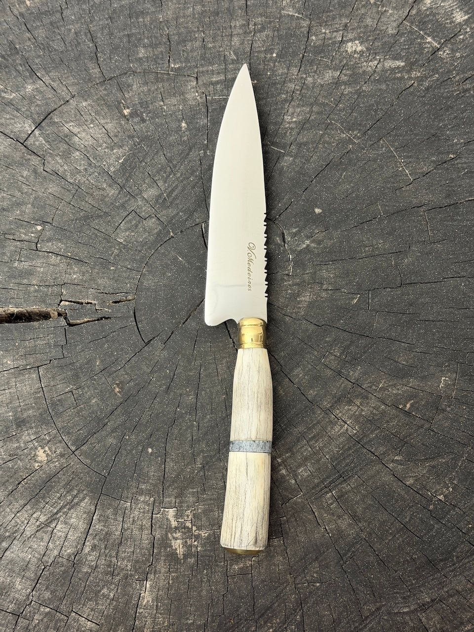 6" Utility Knife, Deer Antler, SS440 - 150mm