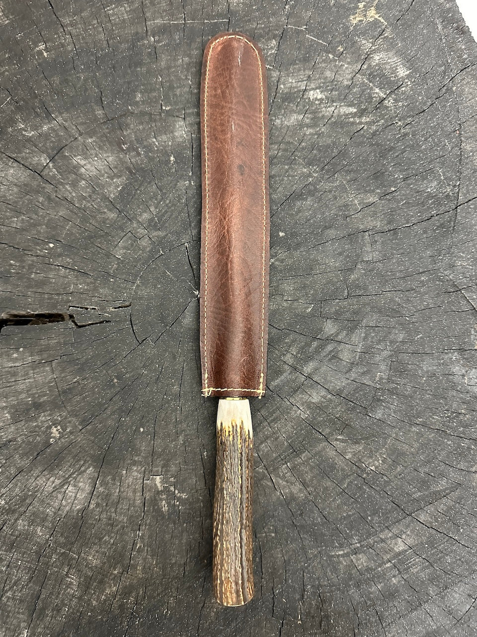 9" Sharpening Steel, Deer Antler, 230mm