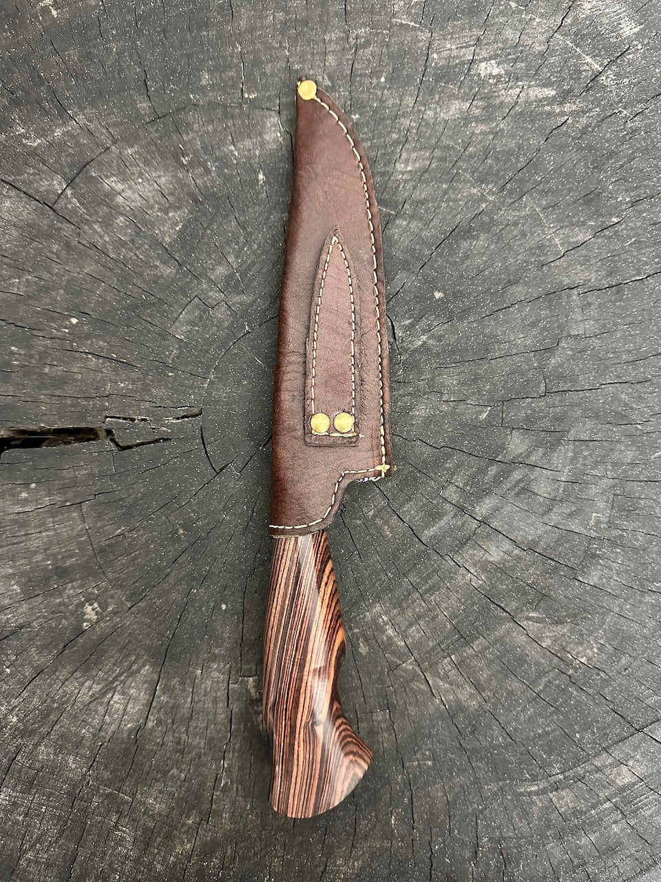 6" Damascus Knife, Jacaranda Hardwood, CS1095 15n20