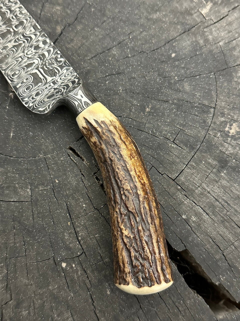 6.5" Neves Damascus Matrix Knife 200 Layers CS1095 15n20