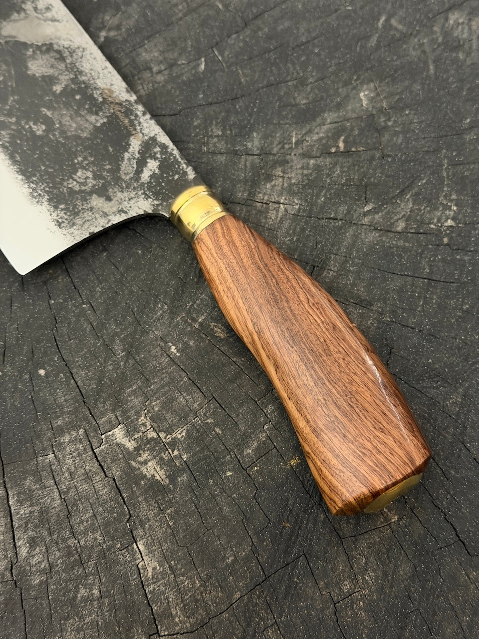 8" Chefs Cleaver, Native Ironwood, RSS440 - 200mm