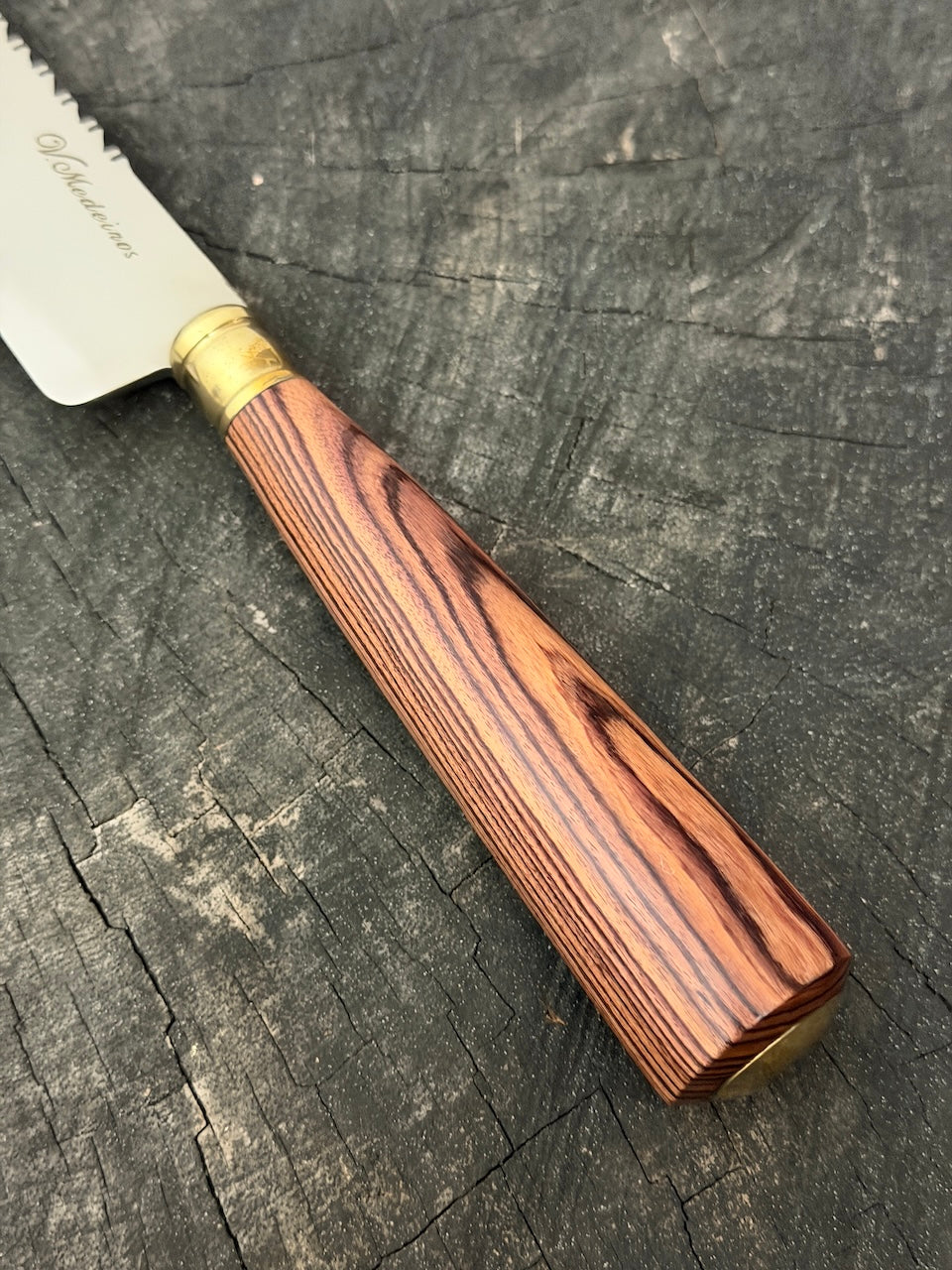 10" Chimango Knife, Violet Jacaranda Hardwood, SS440 - 250mm