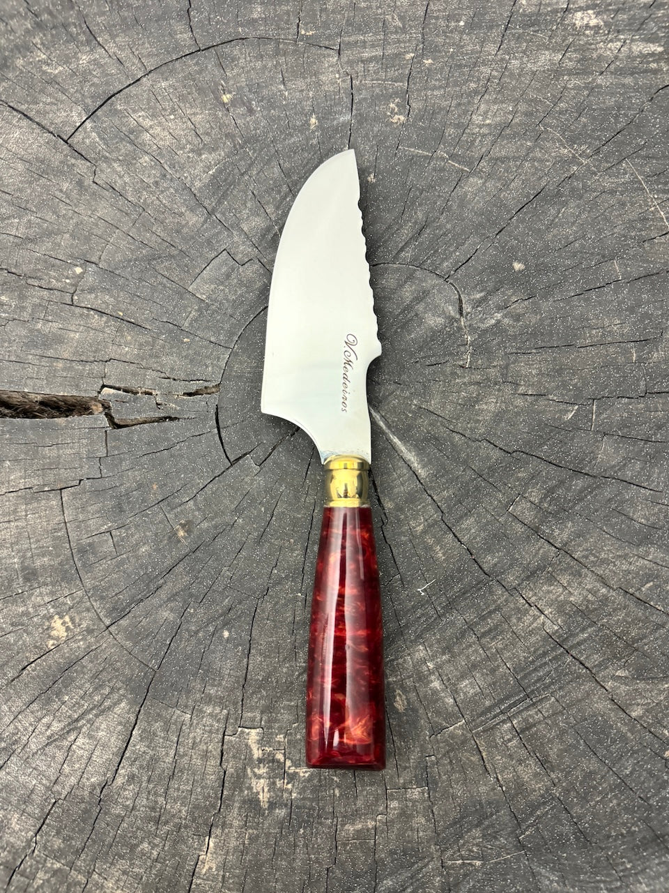 4” Skinner Knife, Custom Block - SS420 - 105mm