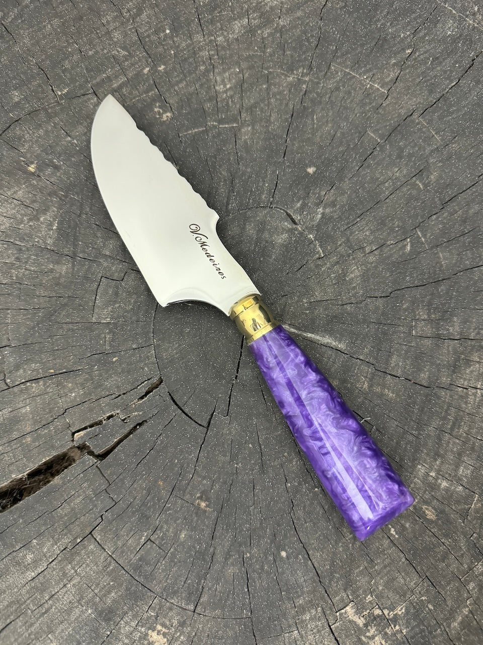 4” Skinner Knife, Custom Block - SS420 - 105mm