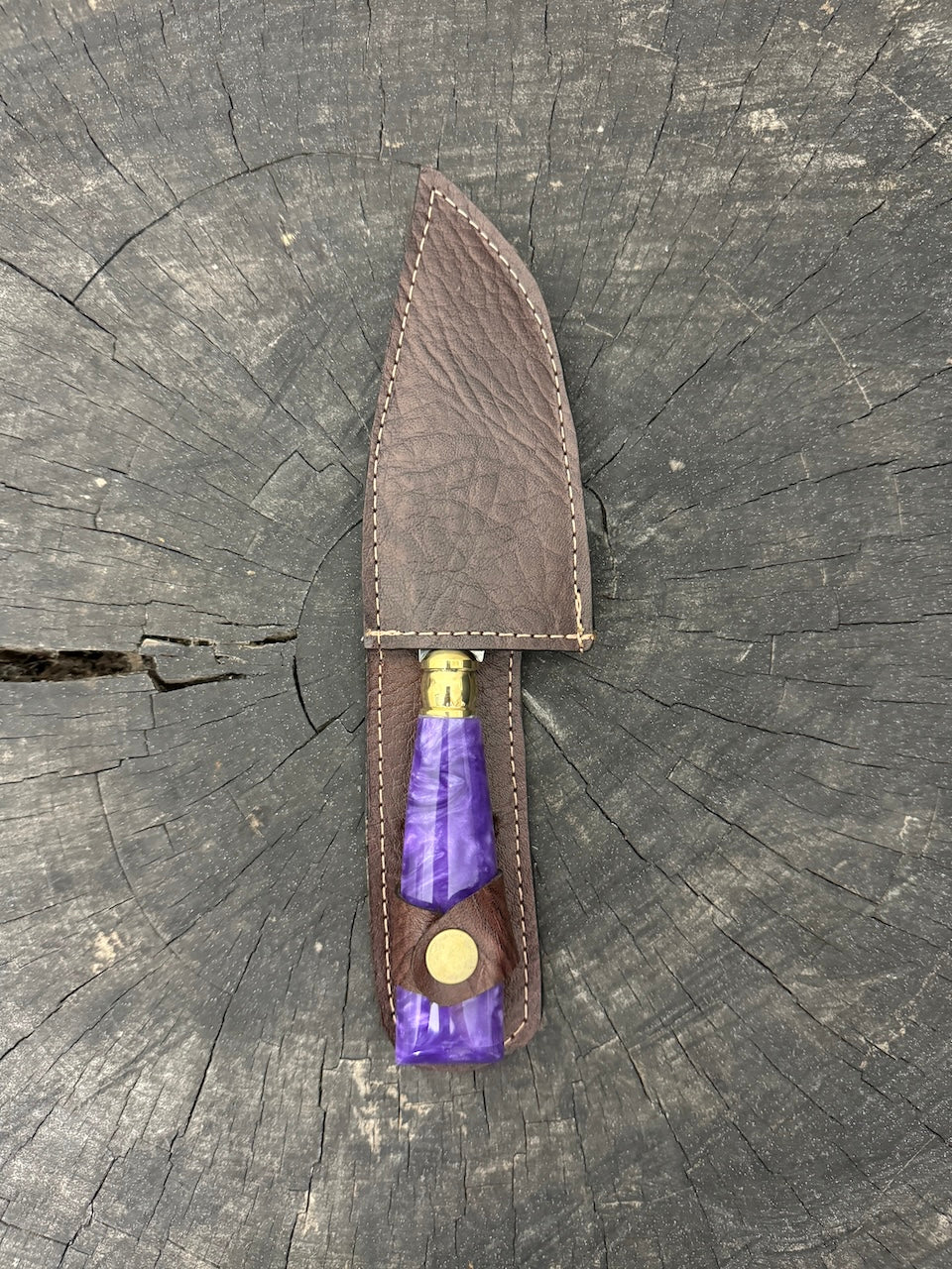 4” Skinner Knife, Custom Block - SS420 - 105mm