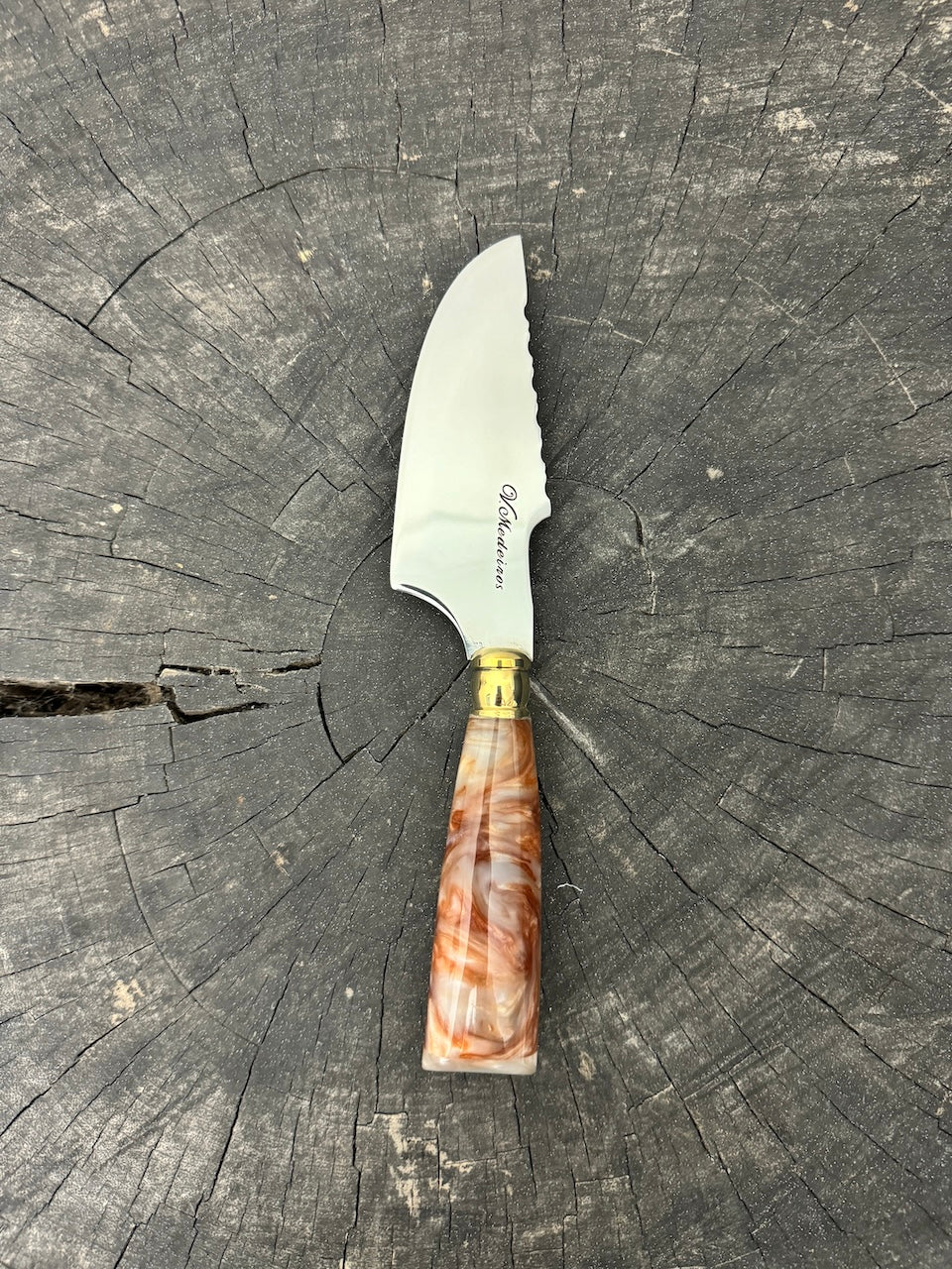 4” Skinner Knife, Custom Block - SS420 - 105mm