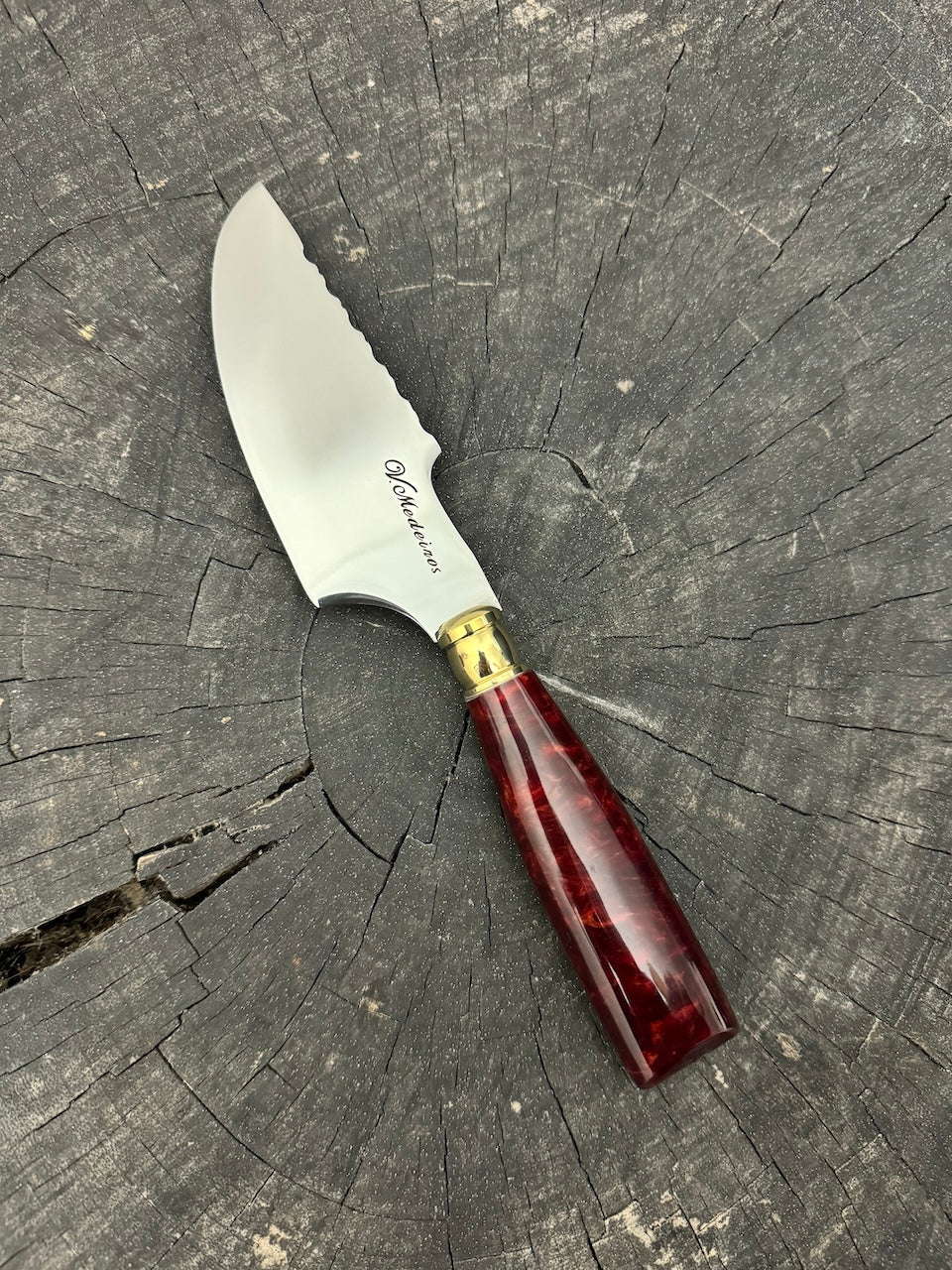 4” Skinner Knife, Custom Block - SS420 - 105mm