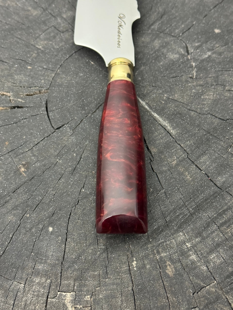 4” Skinner Knife, Custom Block - SS420 - 105mm