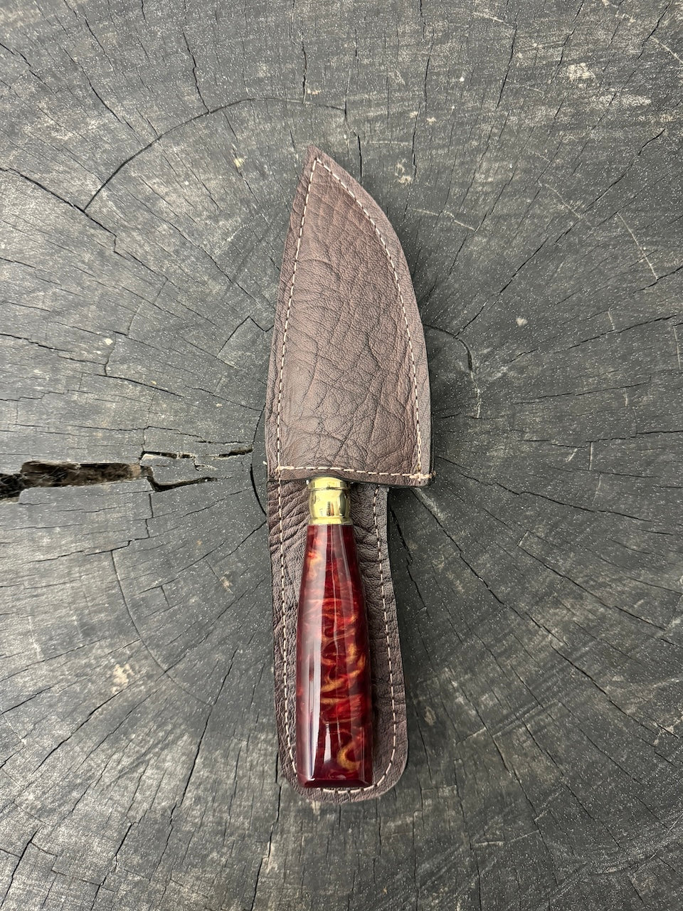 4” Skinner Knife, Custom Block - SS420 - 105mm