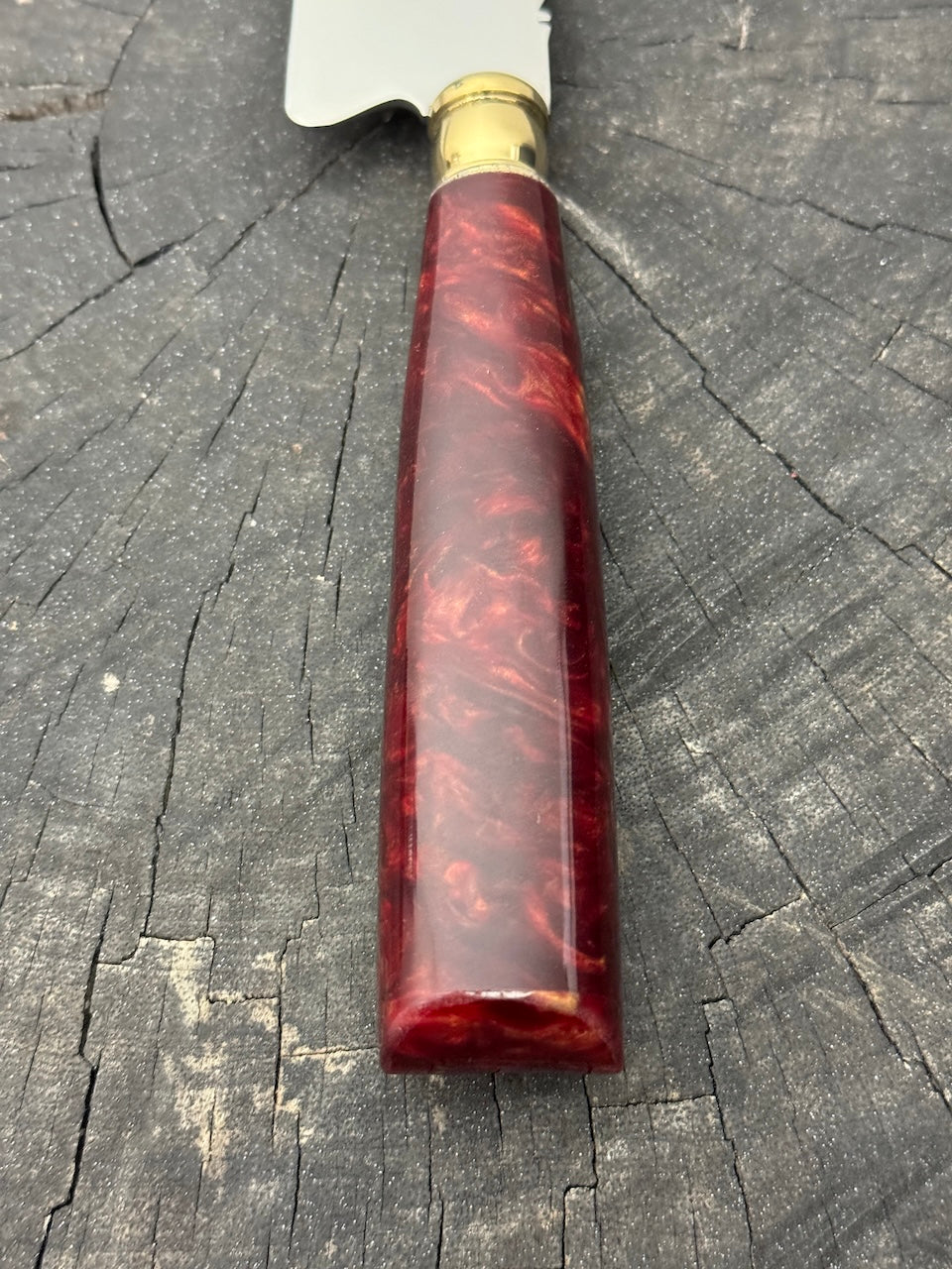 6" Utility Knife, Custom Block, SS440 - 150mm