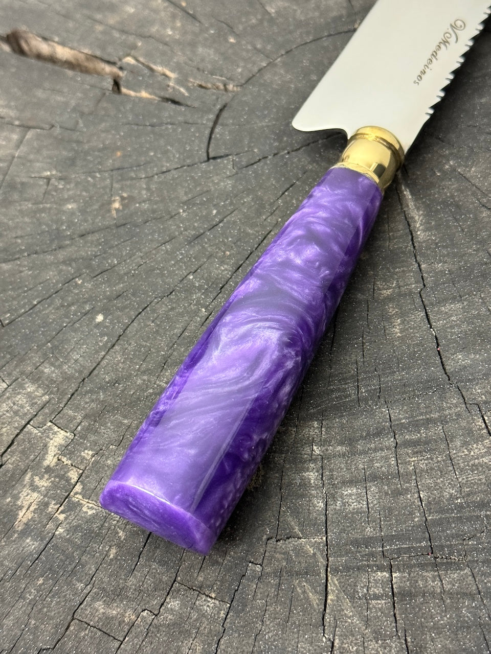 6" Utility Knife, Custom Block, SS440 - 150mm