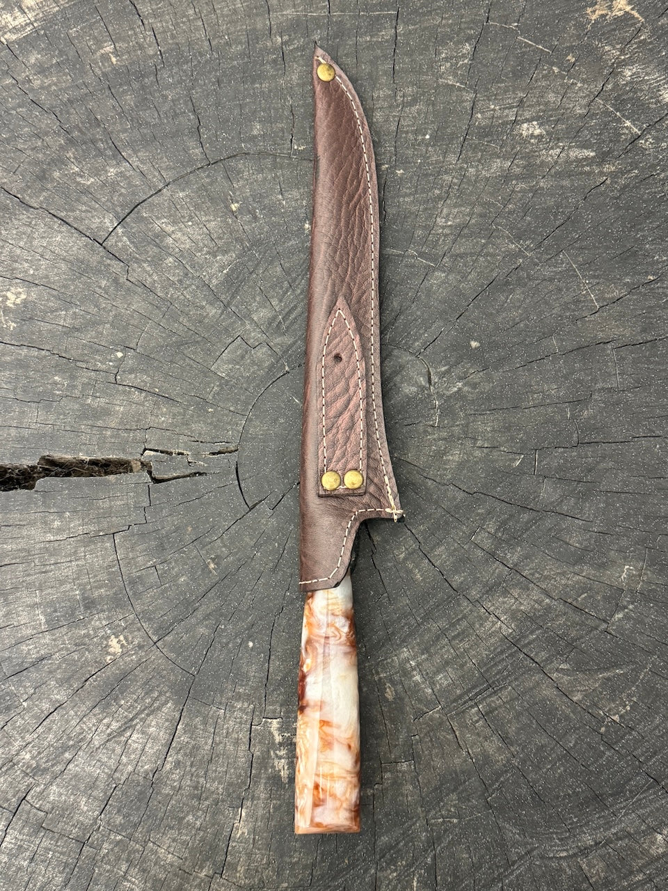 8" Boning Knife, Custom Block, SS420 - 200mm
