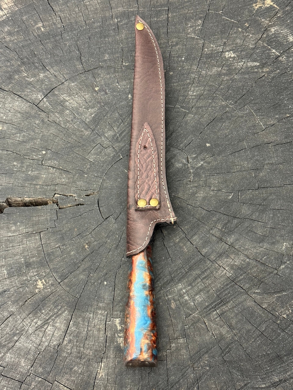8" Boning Knife, Custom Block, SS420 - 200mm