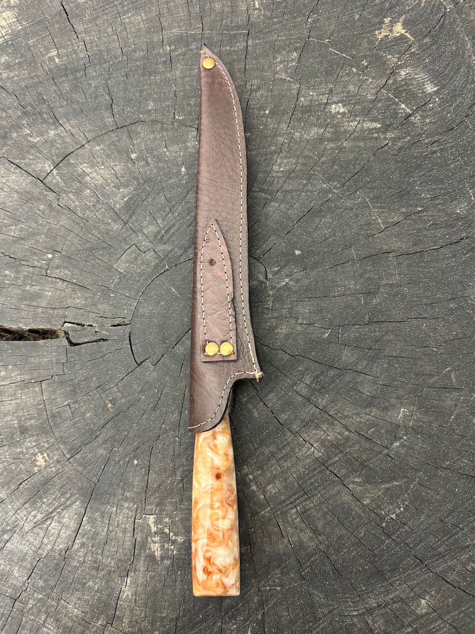 8" Boning Knife, Custom Block, SS420 - 200mm