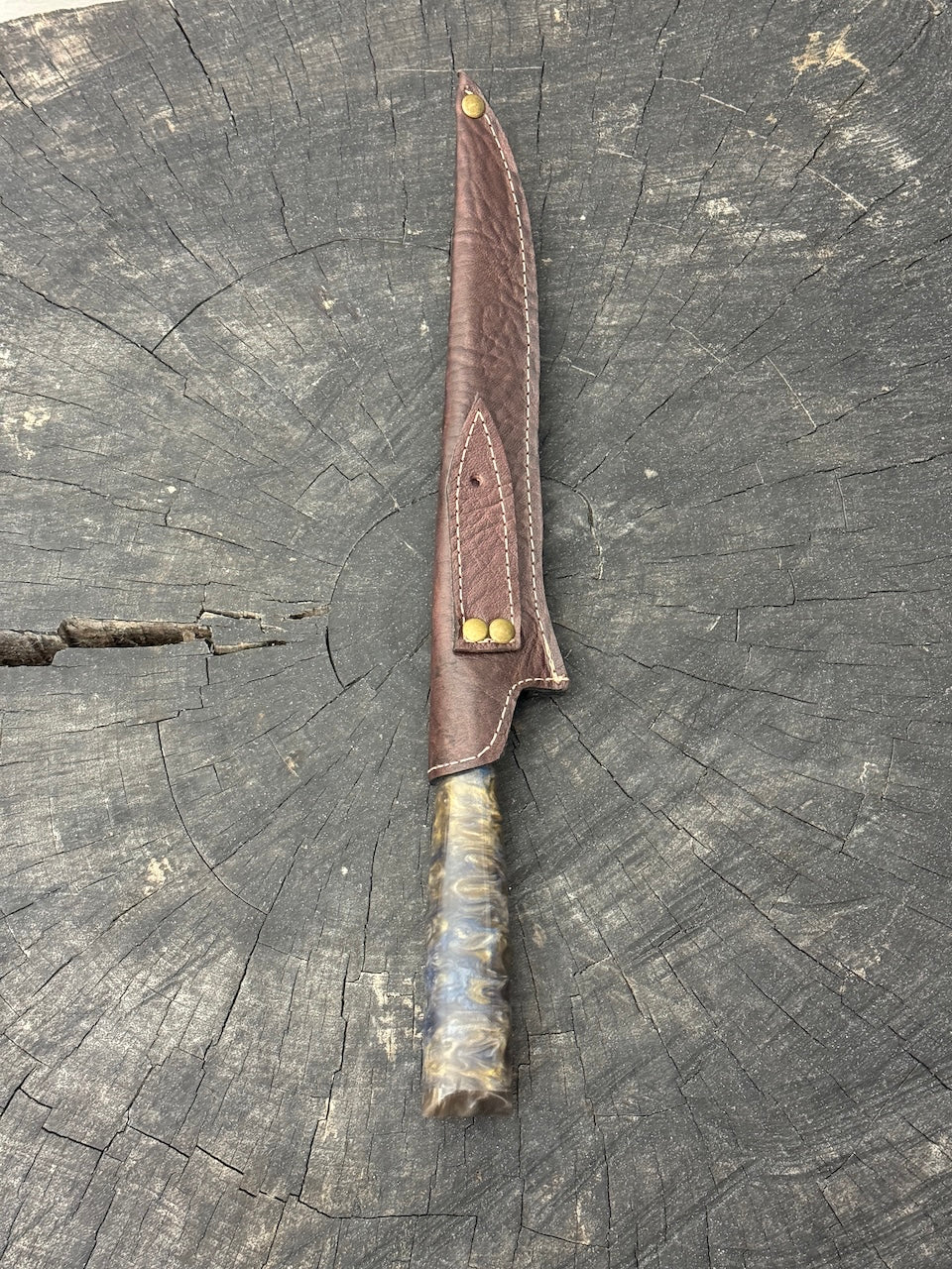 8" Boning Knife, Custom Block, SS420 - 200mm