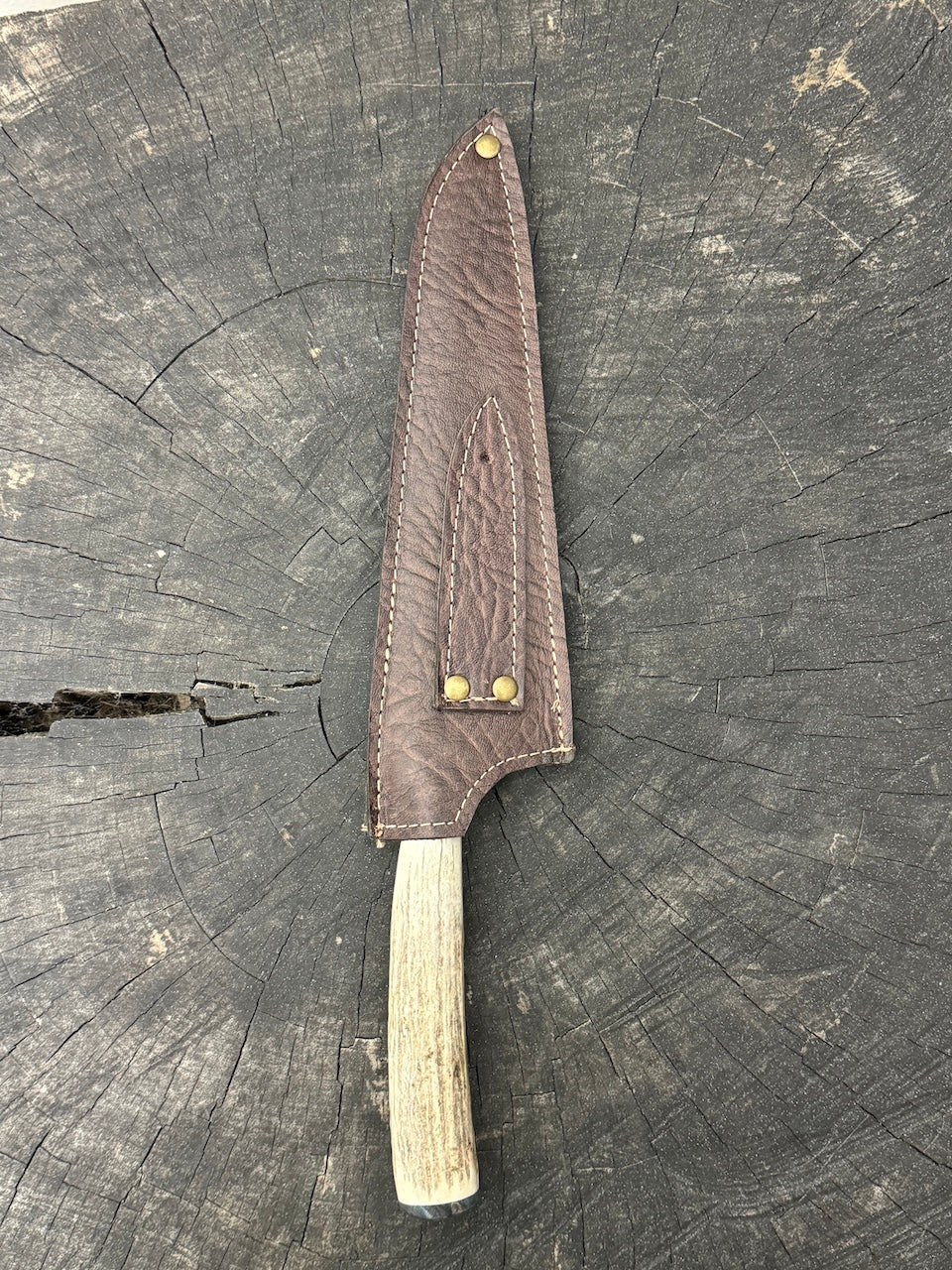 8" Branca Knife, Deer Antler, SS440 - 210mm