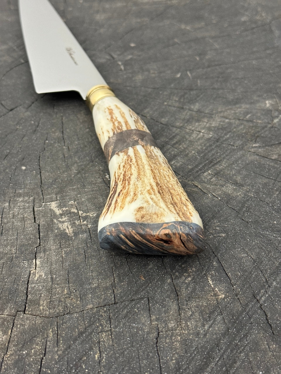 8" Branca Knife, Deer Antler, SS440 - 210mm