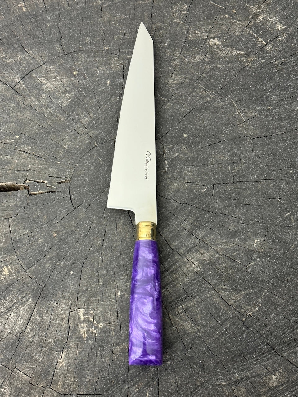 8" Branca Knife, Custom Block, SS440 - 210mm