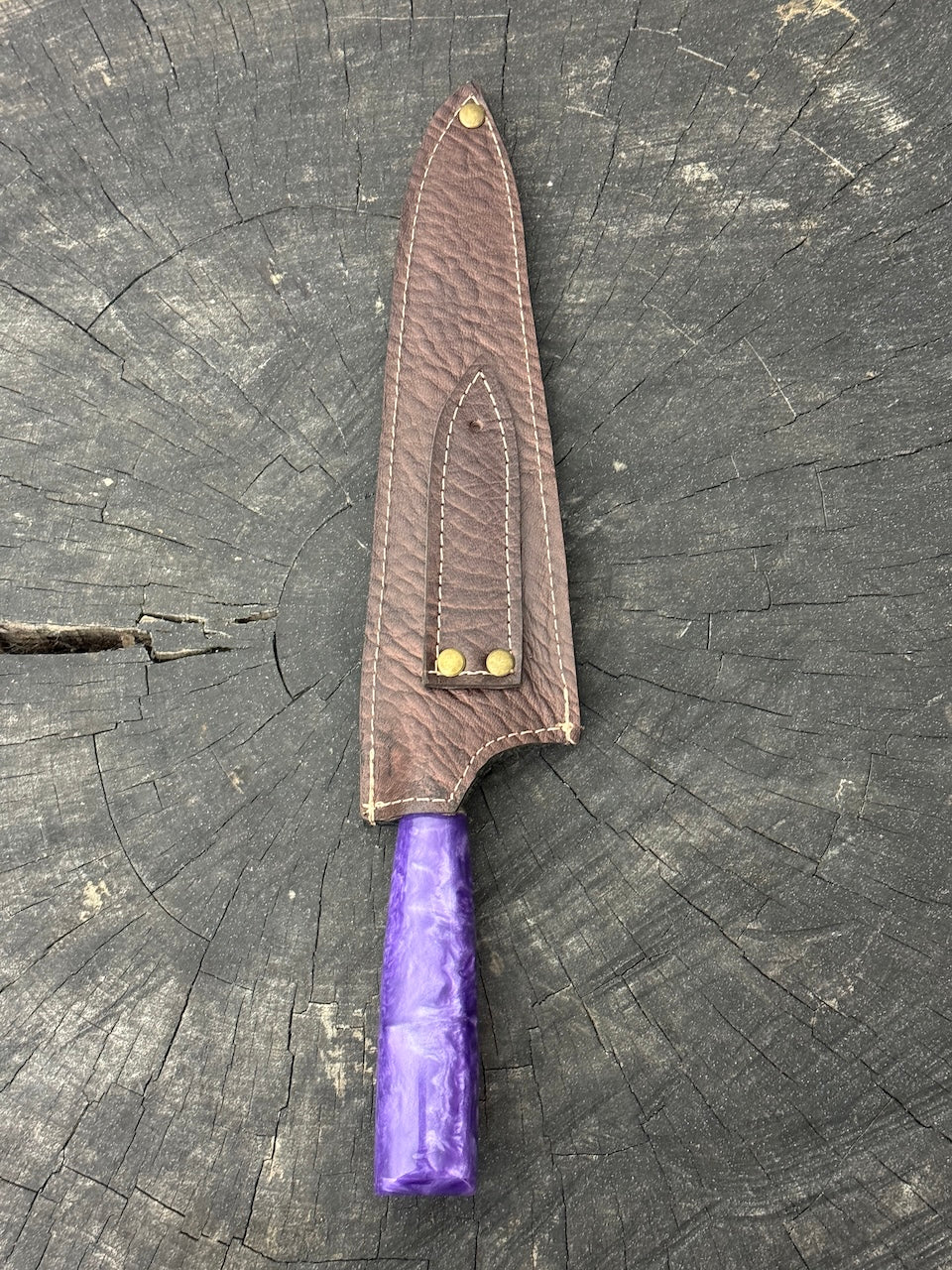 8" Branca Knife, Custom Block, SS440 - 210mm