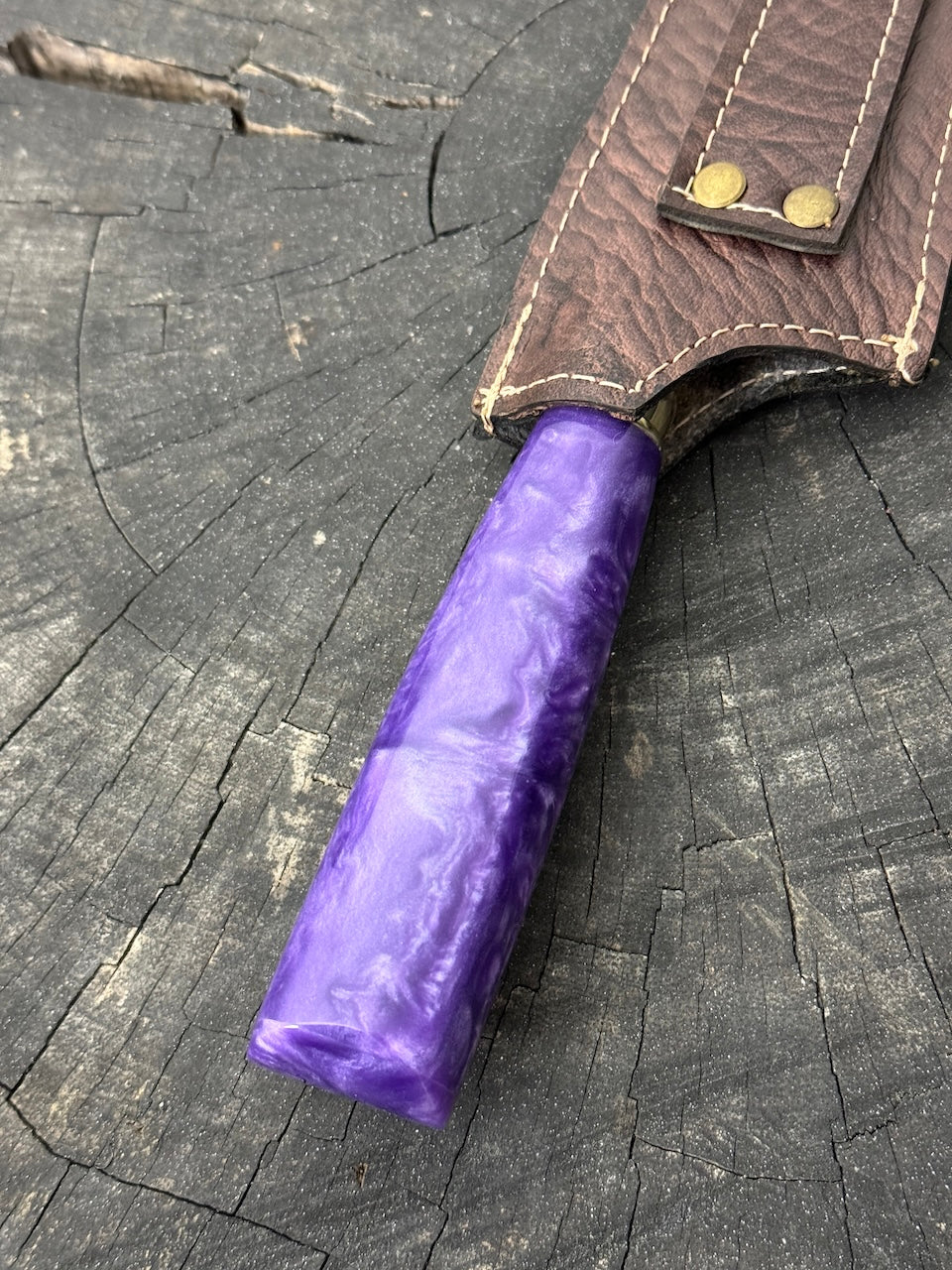 8" Branca Knife, Custom Block, SS440 - 210mm